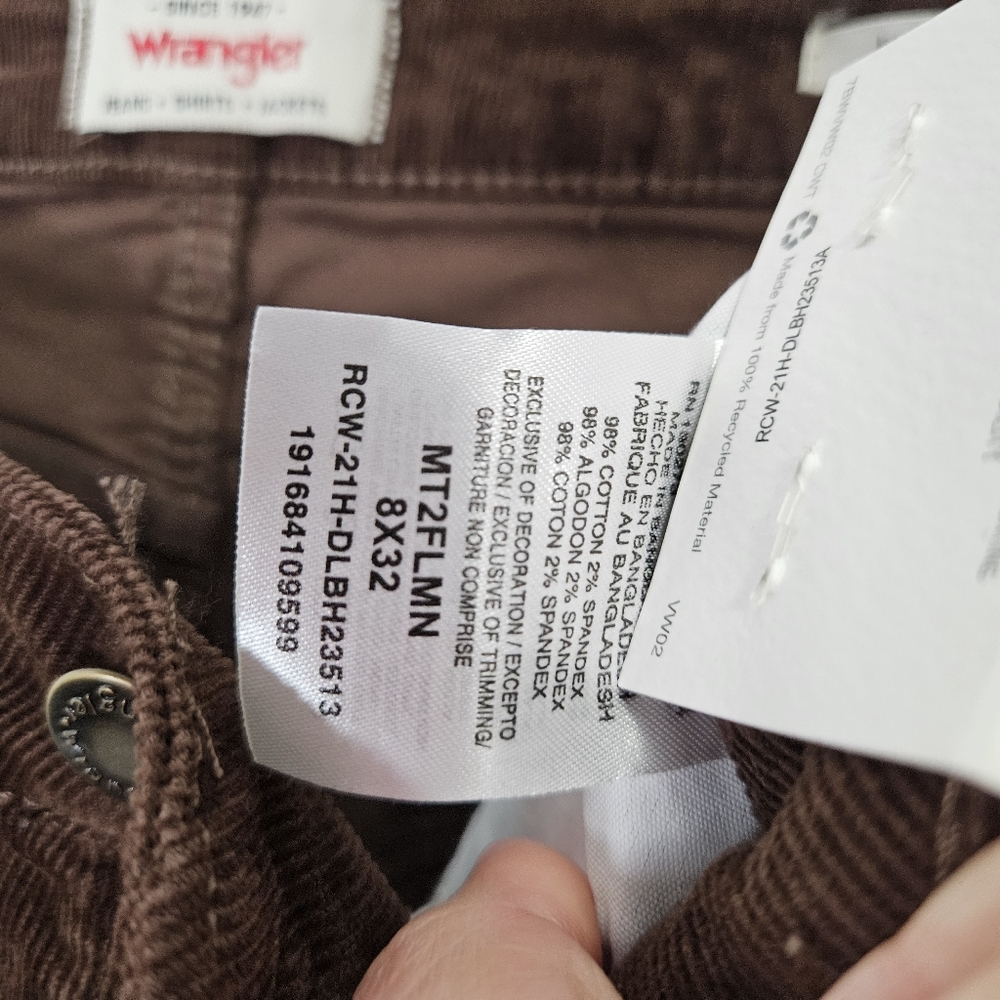 Wrangler Women's Brown Flare Jeans - Picture 6 of 8